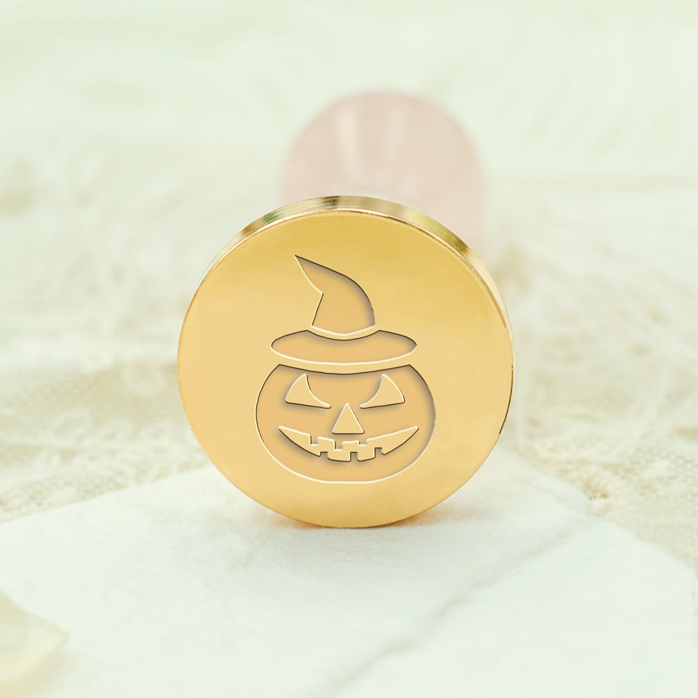 Pumpkin Wizard Halloween Wax Seal Stamp