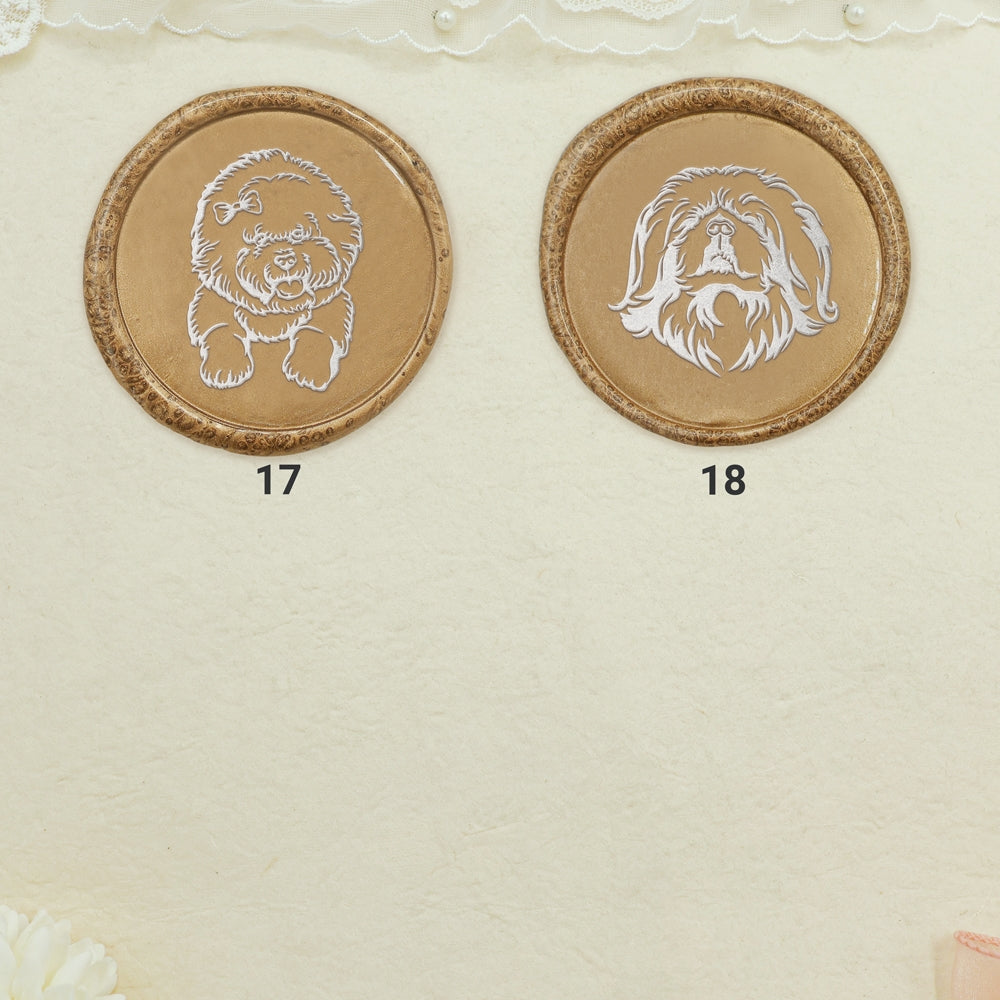 Dog Wax Seal Stamp (18 Designs) 5