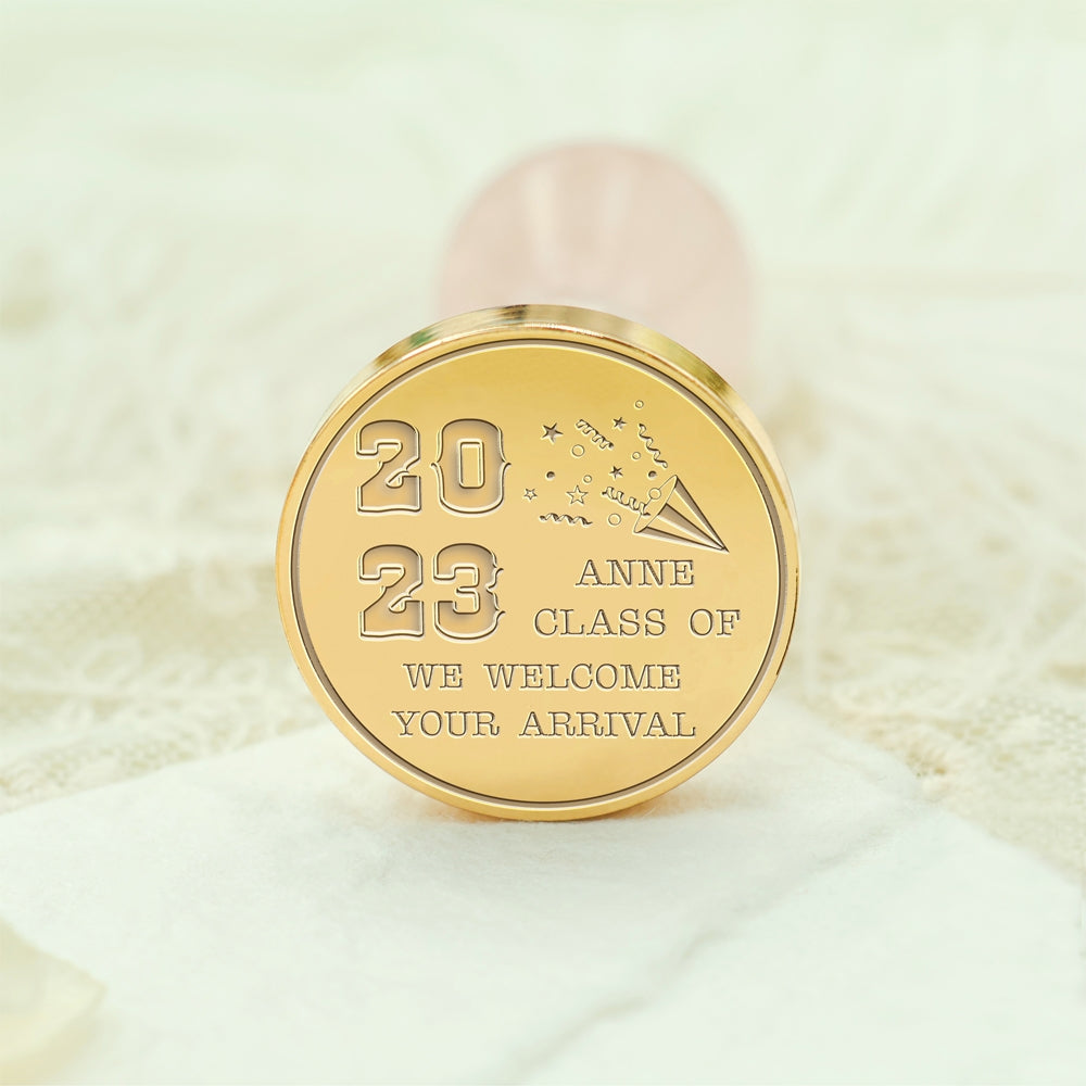 Happy Graduation Custom Wax Seal Stamp - Style 6 6-3