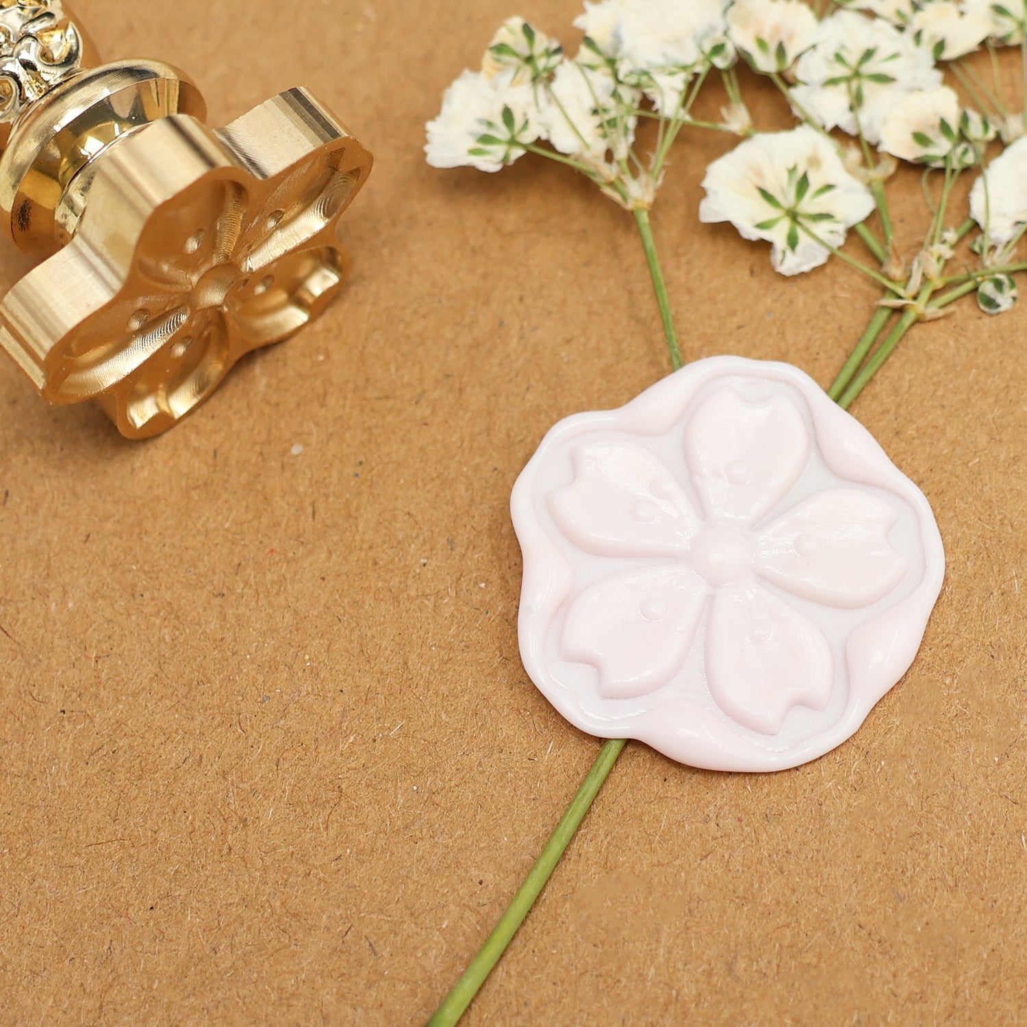 Special-Shaped Custom Design Wax Seal Stamp with Your Artwork 6