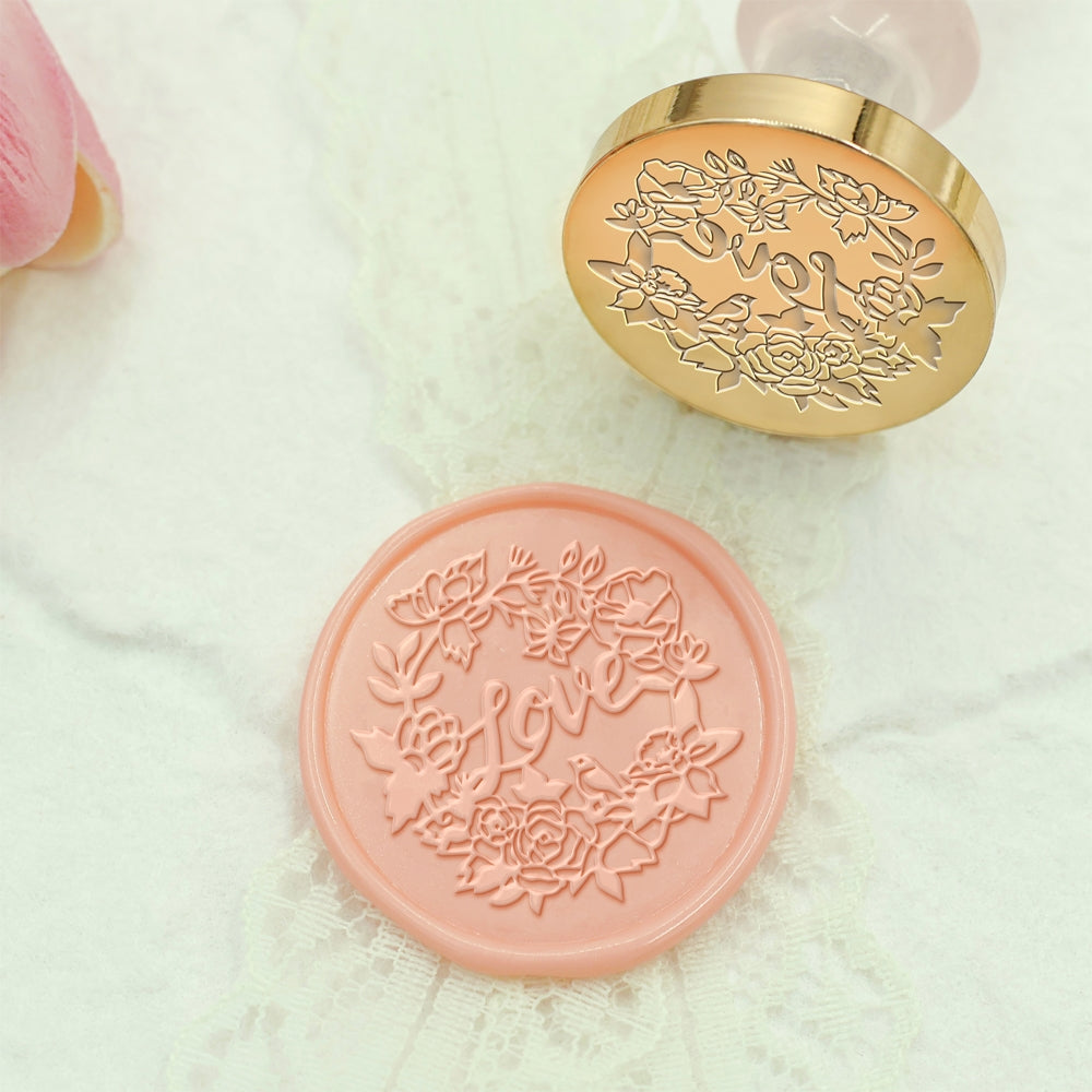 Wedding Symbol Wax Seal Stamp - Style 12 12