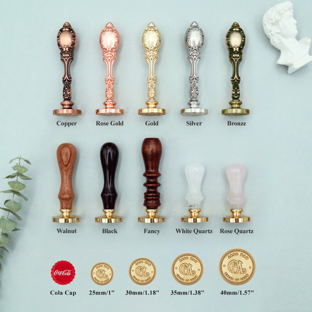 AMZ Deco wax seal stamp handles