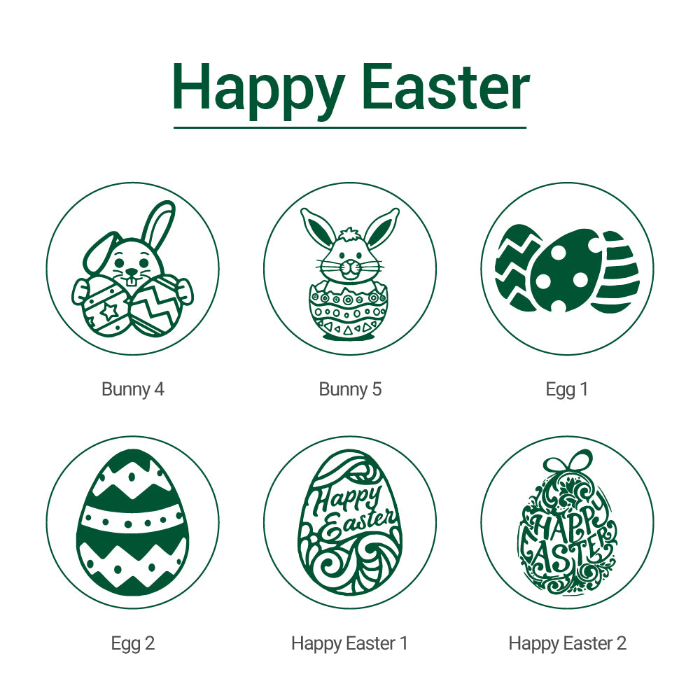 Easter Wax Stamp from AMZ Deco.