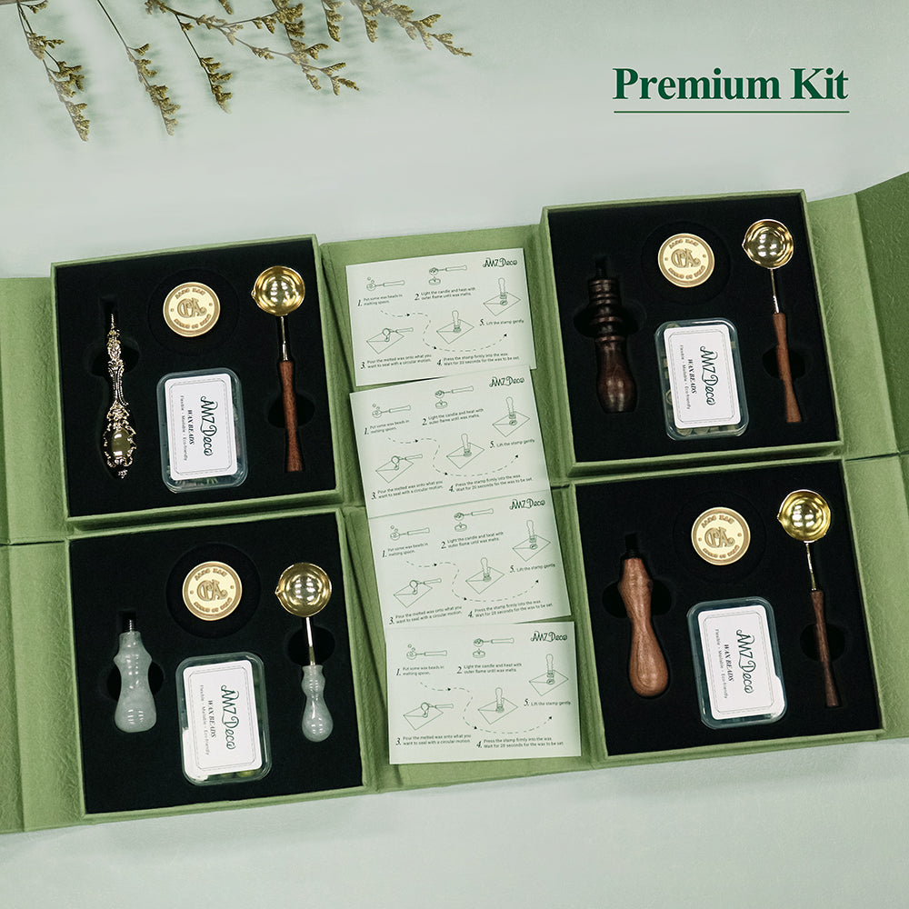 AMZ Deco wax seal stamp  gift pack 2